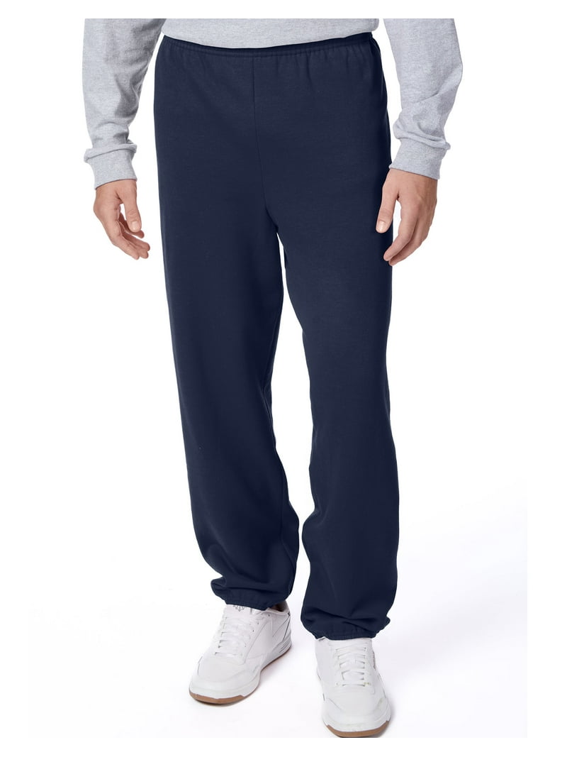 Hanes Men's EcoSmart Fleece Sweatpants, Custom Fit, 32