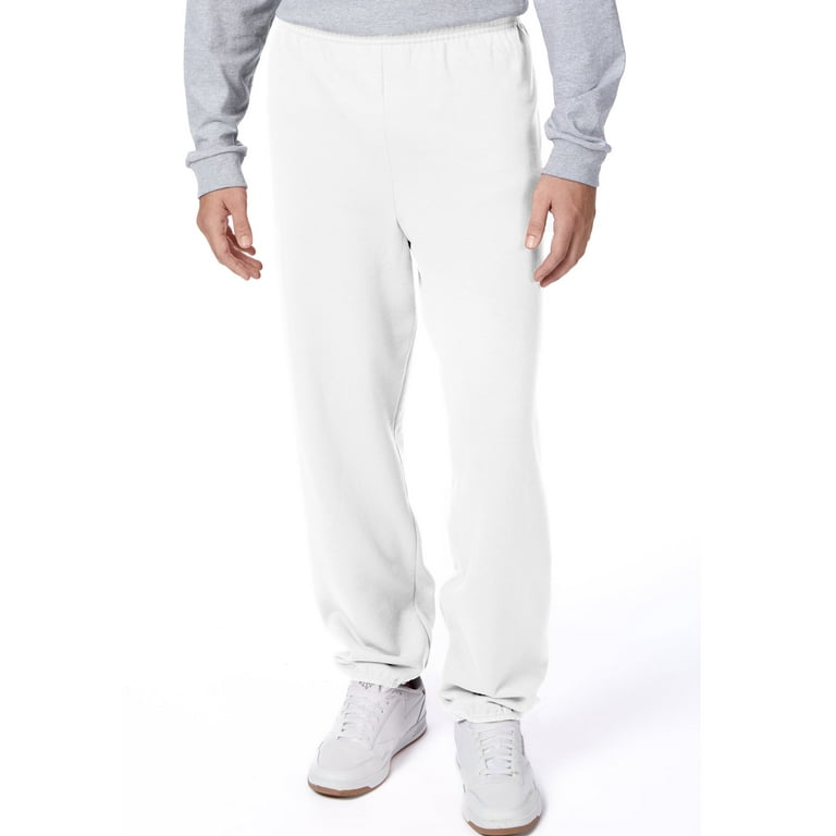 Hanes EcoSmart Men's Fleece Sweatpants, Custom Fit, Midweight