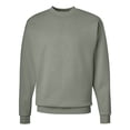 thumbnail image 1 of Hanes Men's EcoSmart Fleece Sweatshirt, Stonewashed Green, Large Pack of 2, 1 of 1