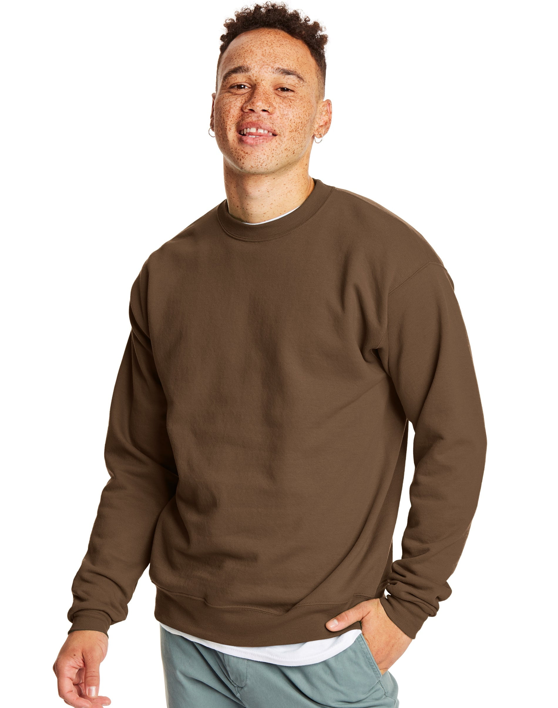 Hanes Men's EcoSmart Medium-Weight Fleece Sweatshirt with