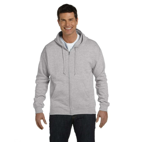 Hanes Men's EcoSmart Fleece Zip-up Hoodie, up to Size 3XL