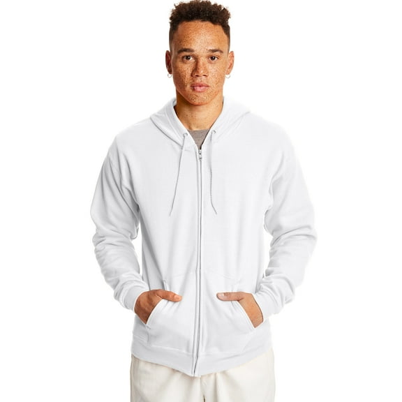 Hanes Men's & Big Men's Fleece Full Zip Up Hoodie Sweatshirt, Sizes S-3XL