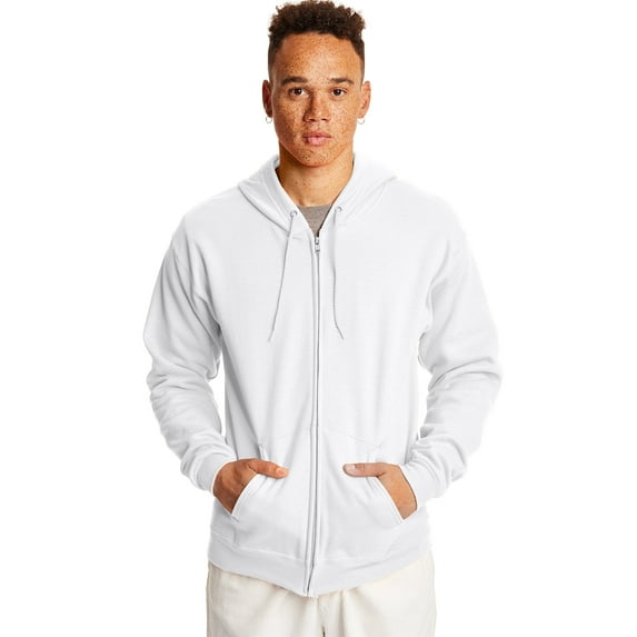 Hanes Men's & Big Men's Fleece Full Zip Up Hoodie Sweatshirt, Sizes S-3XL