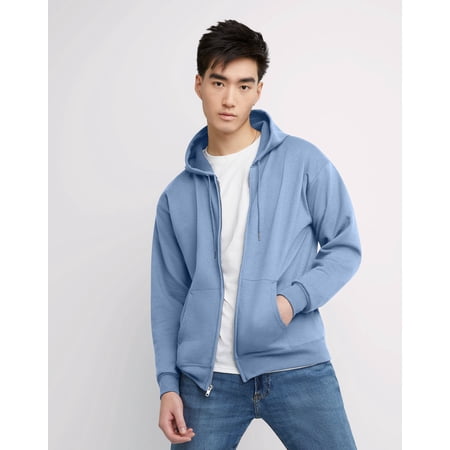 Hanes Men's & Big Men's Fleece Full Zip Up Hoodie Sweatshirt, Sizes S-3XL