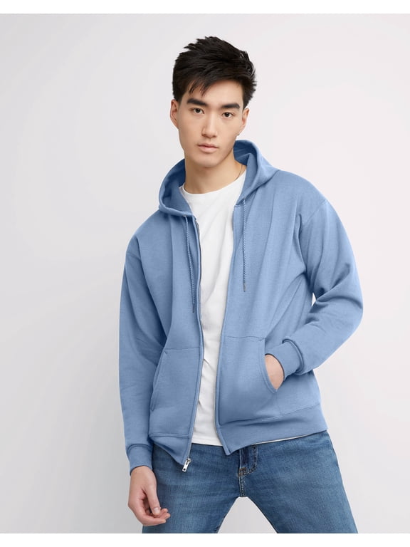 Men's & Big Men's Fleece Full Zip Up Hoodie Sweatshirt, Sizes S-3XL