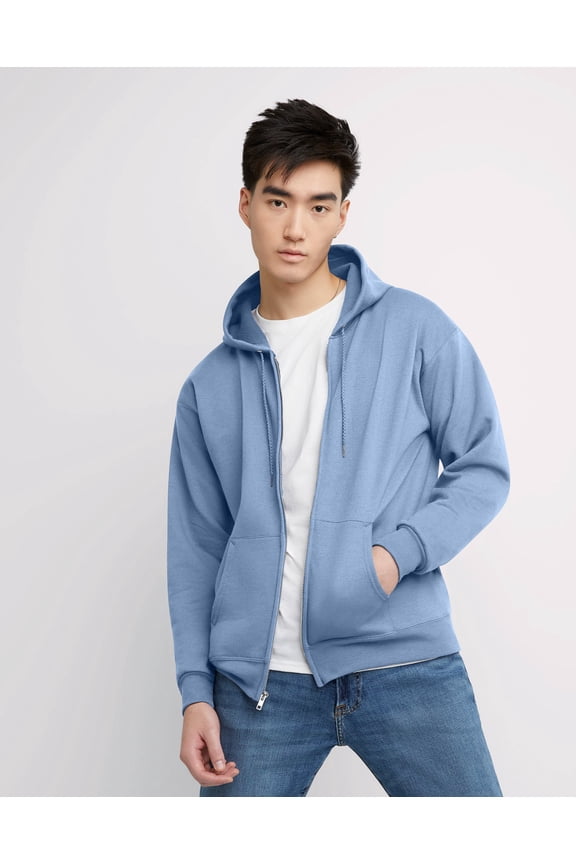 Men's & Big Men's Fleece Full Zip Up Hoodie Sweatshirt, Sizes S-3XL