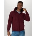 thumbnail image 1 of Hanes Men's & Big Men's Fleece Full Zip Up Hoodie Sweatshirt, Sizes S-3XL, 1 of 10