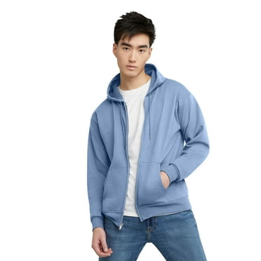 Hanes Men's EcoSmart Full-Zip Fleece Hoodie, Sizes S-3XL