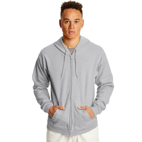 Hanes Men's EcoSmart Fleece Zip-up Hoodie, up to Size 3XL