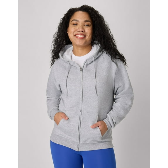 Hanes Men's & Big Men's Fleece Full Zip Up Hoodie Sweatshirt, Sizes S-3XL