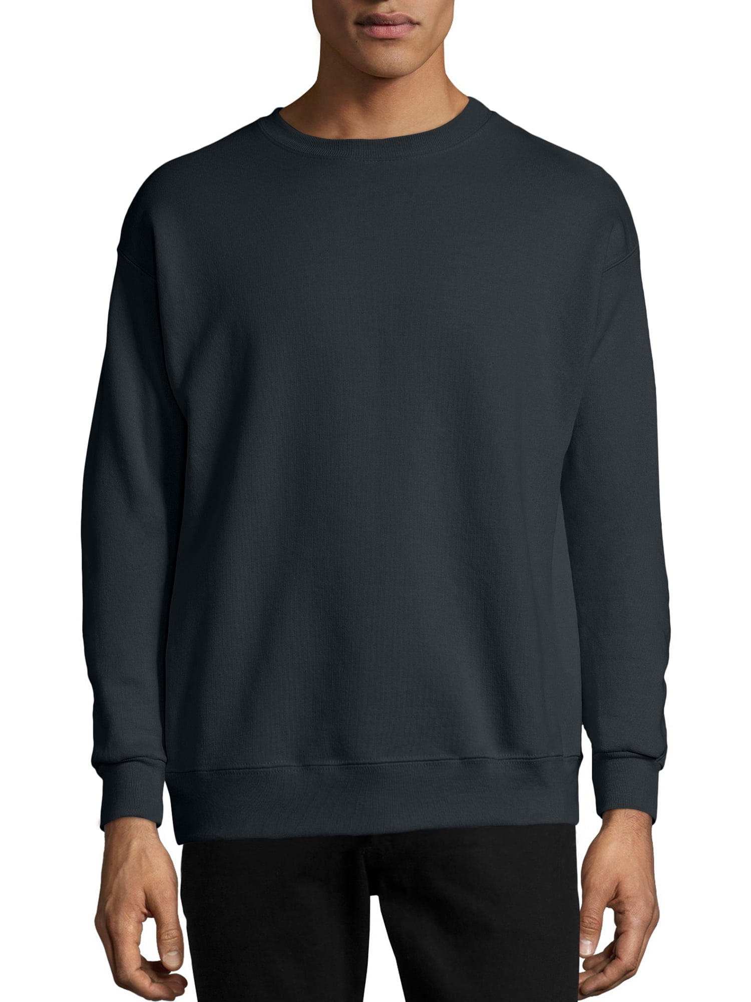 Hanes men's ecosmart fleece crew neck sweatshir hotsell