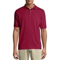 thumbnail image 1 of Hanes Men's EcoSmart Short Sleeve Jersey Polo Shirt, 1 of 6