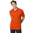 thumbnail image 1 of Hanes Polo Shirt  Men's Cotton-Blend EcoSmart Jersey Golf Tee Sport Comfort Collared, 1 of 5