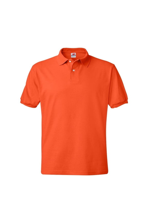 Polo Shirt  Men's Cotton-Blend EcoSmart Jersey Golf Tee Sport Comfort Collared
