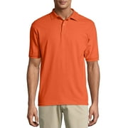 Hanes Men's EcoSmart Short Sleeve Jersey Polo Shirt