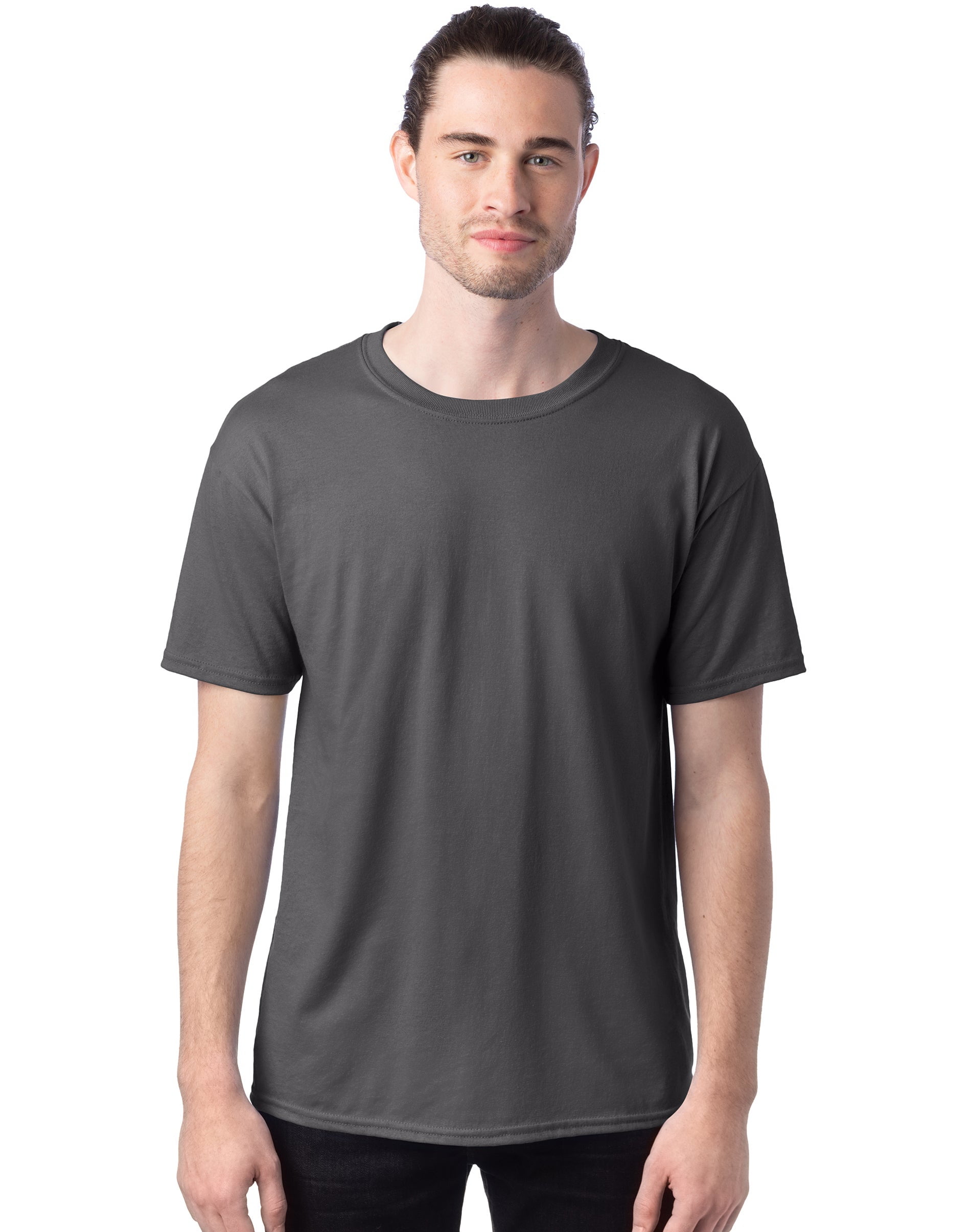 Hanes Men's EcoSmart Short Sleeve T-shirt (4-pack) - Walmart.com