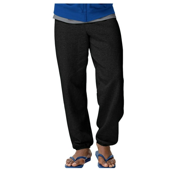 Hanes Men's Ecosmart Elastic Cuffs Waistband Fleece Pant, Style P650