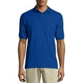 thumbnail image 1 of Hanes Men's Ecosmart Jersey Polo Shirt with Pocket, 1 of 6