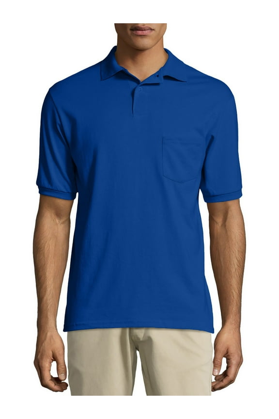 Men's Ecosmart Jersey Polo Shirt with Pocket