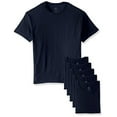 thumbnail image 1 of Hanes Men's Ecosmart T-Shirt Pack of 6, Navy, XXX-Large, 1 of 1