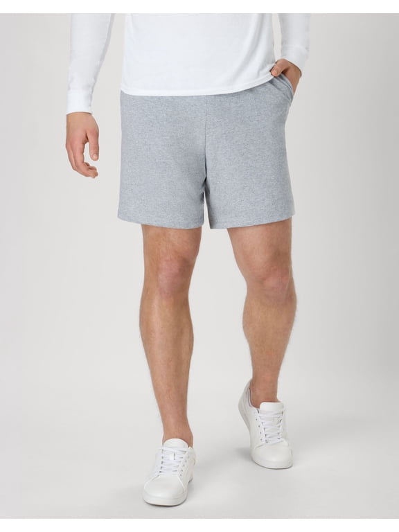 Essentials Men's Cotton Shorts With Pockets, 7.5" Inseam Sizes S-4XL