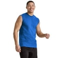 thumbnail image 1 of Hanes Essentials Men's Muscle Tank Sleeveless Tee Workout Gym Crewneck Midweight, 1 of 4