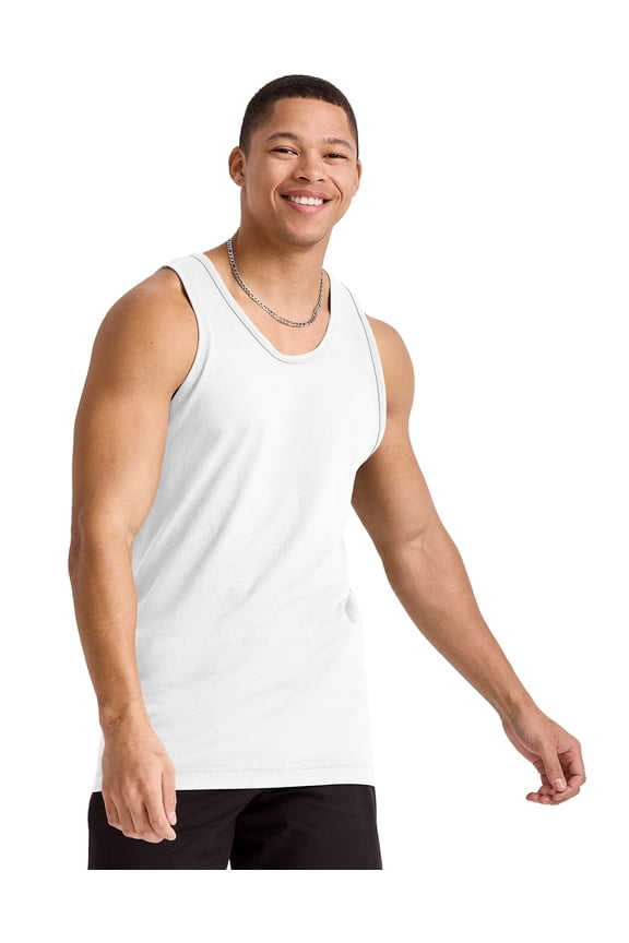 Essentials Tank Top 3-Pack, Midweight Cotton Tanks, Sleeveless Shirts