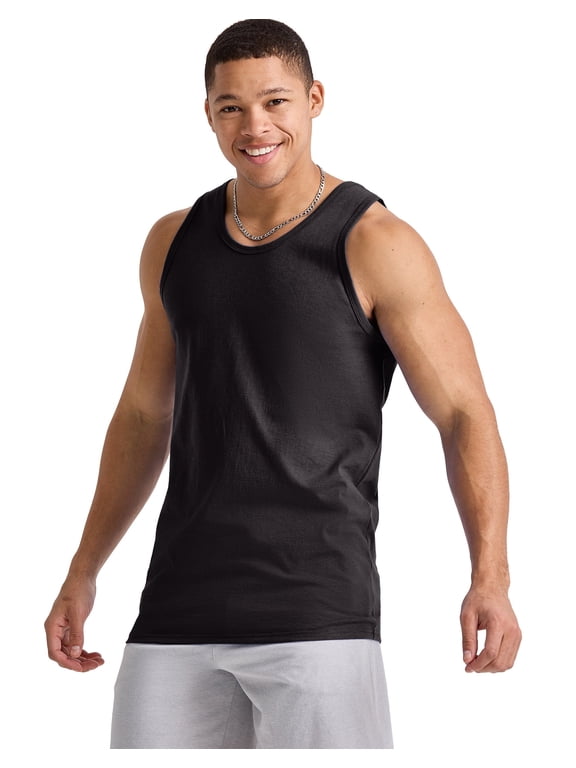 Men's Essentials Midweight Tank Top, Sizes S-3XL