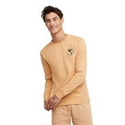 HANES All Gender Explorer Collection Long Sleeve Graphic T-Shirt, Men's Sizes XS-2XL