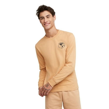 Hanes All Gender Explorer Collection Long Sleeve Graphic T-Shirt, Men's Sizes XS-2XL