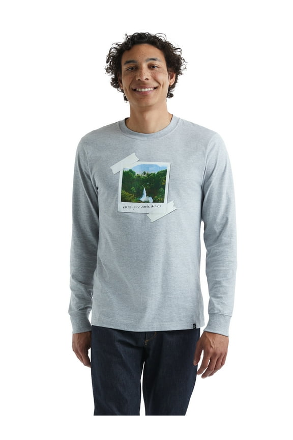 All Gender Explorer Collection Long Sleeve Graphic T-Shirt, Men's Sizes XS-2XL