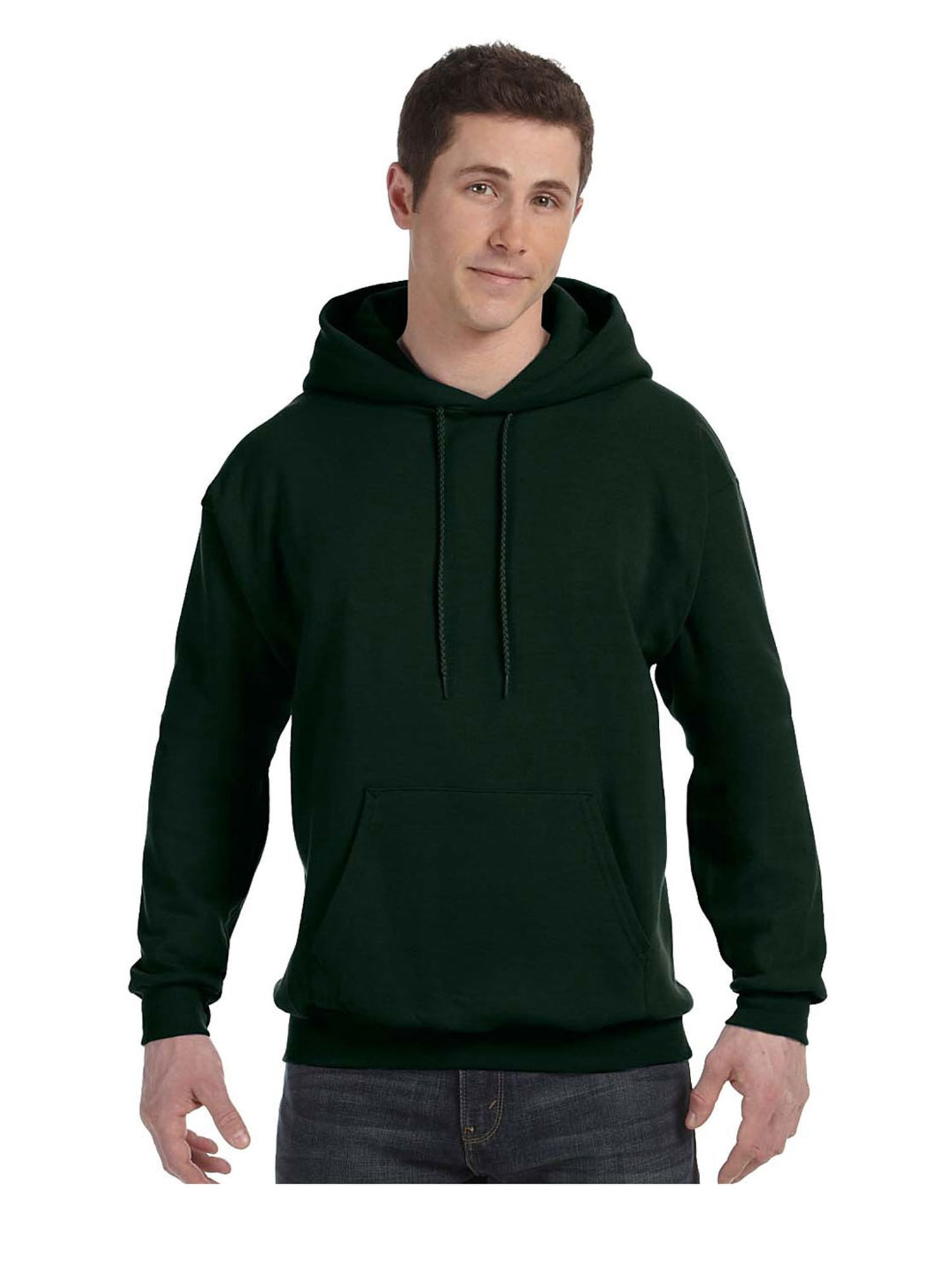 Hanes Men's Fleece Full Cut Athletic Hooded Pullover, Style P170
