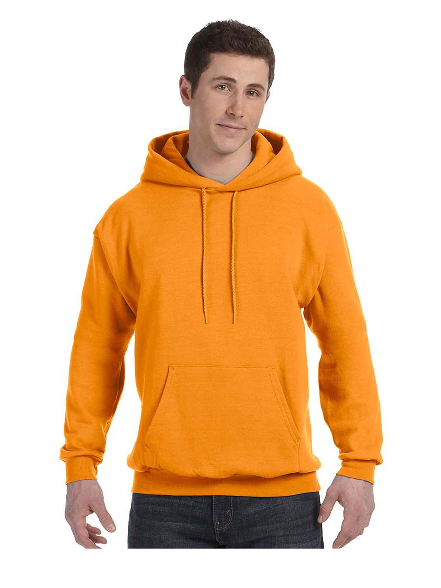 Hanes Men's Fleece Full Cut Athletic Hooded Pullover, Style P170
