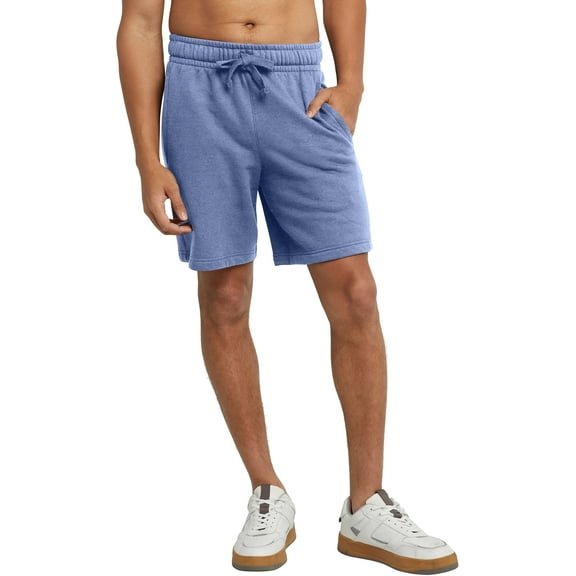 Hanes Men's Fleece Sweat Shorts Originals Pockets Mideweight Soft 8 inseam S-2XL
