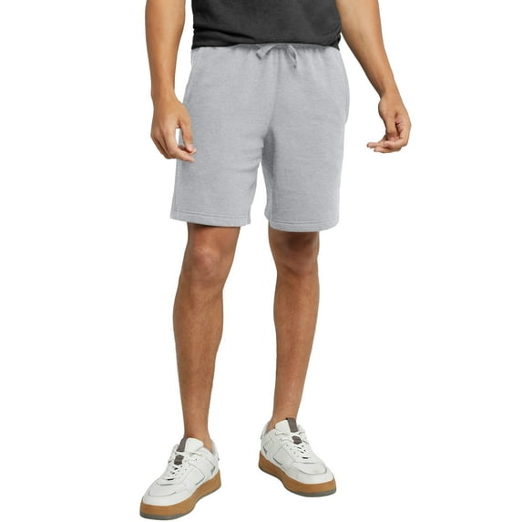 Hanes Men's Fleece Sweat Shorts Originals Pockets Mideweight Soft 8 inseam S-2XL