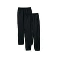 thumbnail image 1 of Hanes Men's Fleece Sweatpants 2-Pack EcoSmart Fleece Perfect Fit 32" inseam, 1 of 3