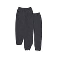 thumbnail image 1 of Hanes Men's Fleece Sweatpants 2-Pack EcoSmart Fleece Perfect Fit 32" inseam, 1 of 3