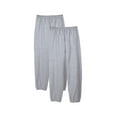 thumbnail image 1 of Hanes Men's Fleece Sweatpants 2-Pack EcoSmart Fleece Perfect Fit 32" inseam, 1 of 3