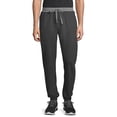thumbnail image 1 of Hanes Men's French Knit Terry Jogger Sleep Pant, Charcoal, Small, 1 of 5
