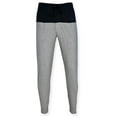 thumbnail image 1 of Hanes Men's French Knit Terry Jogger Sleep Pant, Heather/Black, 2X-Large, 1 of 3