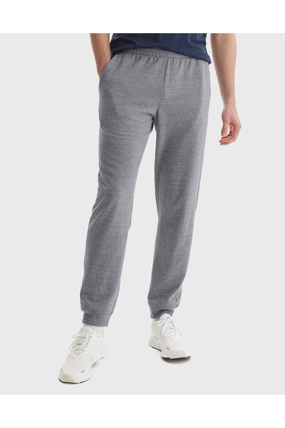 Originals Men's French Terry Joggers with Pockets, 30.5" Black Heather L