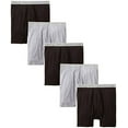 thumbnail image 1 of Hanes Men's FreshIQ Comfort Flex Waistband Boxer Brief 5-Pack, 1 of 12