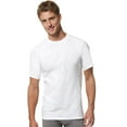 thumbnail image 1 of Hanes Men's FreshIQ® ComfortBlend® Tall Crewneck LT-3XLT 4-Pack White 3XT, 1 of 3