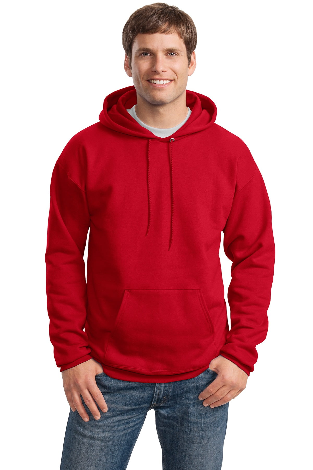Hanes Men's Front Pouch Pocket Pullover Hooded Sweatshirt - F170 