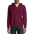 thumbnail image 1 of Hanes Men's and Big Men's Ecosmart Fleece Full Zip Hooded Jacket, up to Size 3XL, 1 of 6