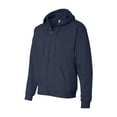 thumbnail image 1 of Hanes Men's and Big Men's Ecosmart Fleece Full Zip Hooded Jacket, up to Size 3XL, 1 of 3