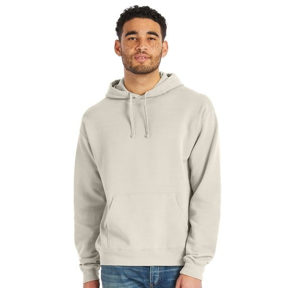 Hanes Men's & Big Men's Garment Dyed Fleece Hoodie Sweatshirt, Sizes S-3XL