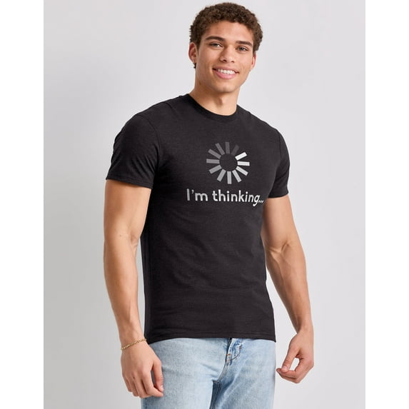 Hanes Men's I'm Thinking Graphic Tee 3XL