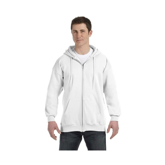 Hanes Men's Light Steel Full-Zipper Hoodie, Style F280