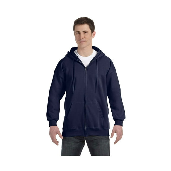 Hanes Men's Light Steel Full-Zipper Hoodie, Style F280